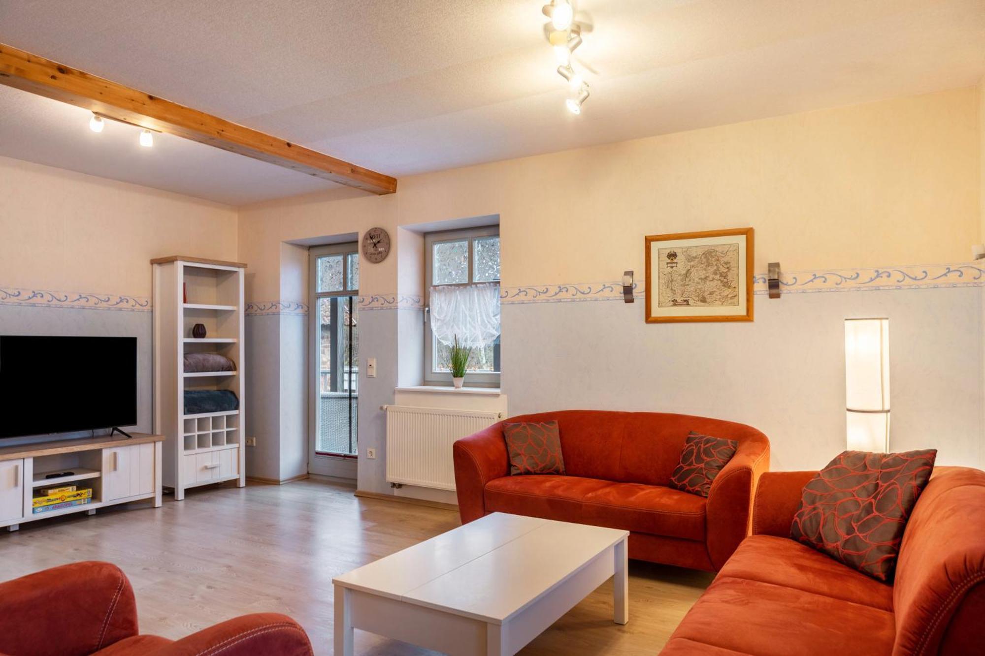 Ferienwohnung 1 Hof Schaefer Waldeck  Eksteriør billede