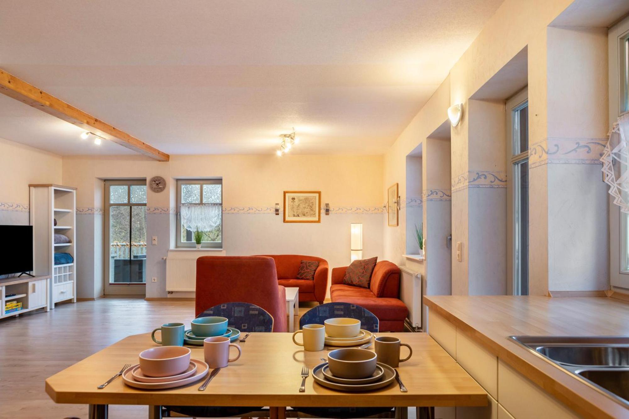 Ferienwohnung 1 Hof Schaefer Waldeck  Eksteriør billede